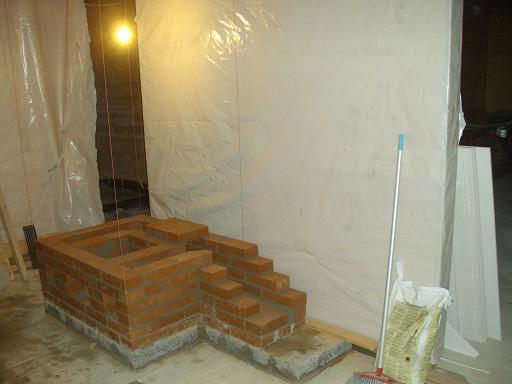 Ahju keldrikorrus valmis.